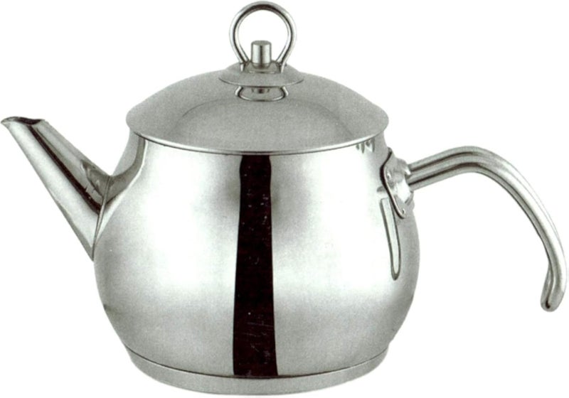 Turkish Stainless Steel Tea Pot - 2L - 2724743057104